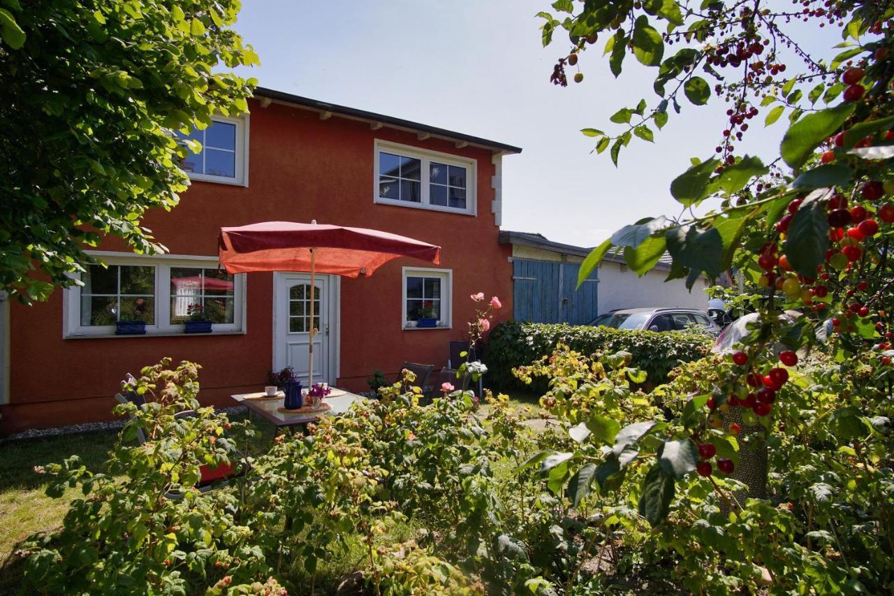 Zentral Aber Ruhig, Terrasse Mit Viel Gruen - Strandnahes Ferienhaus Luki Goehren  Exterior foto
